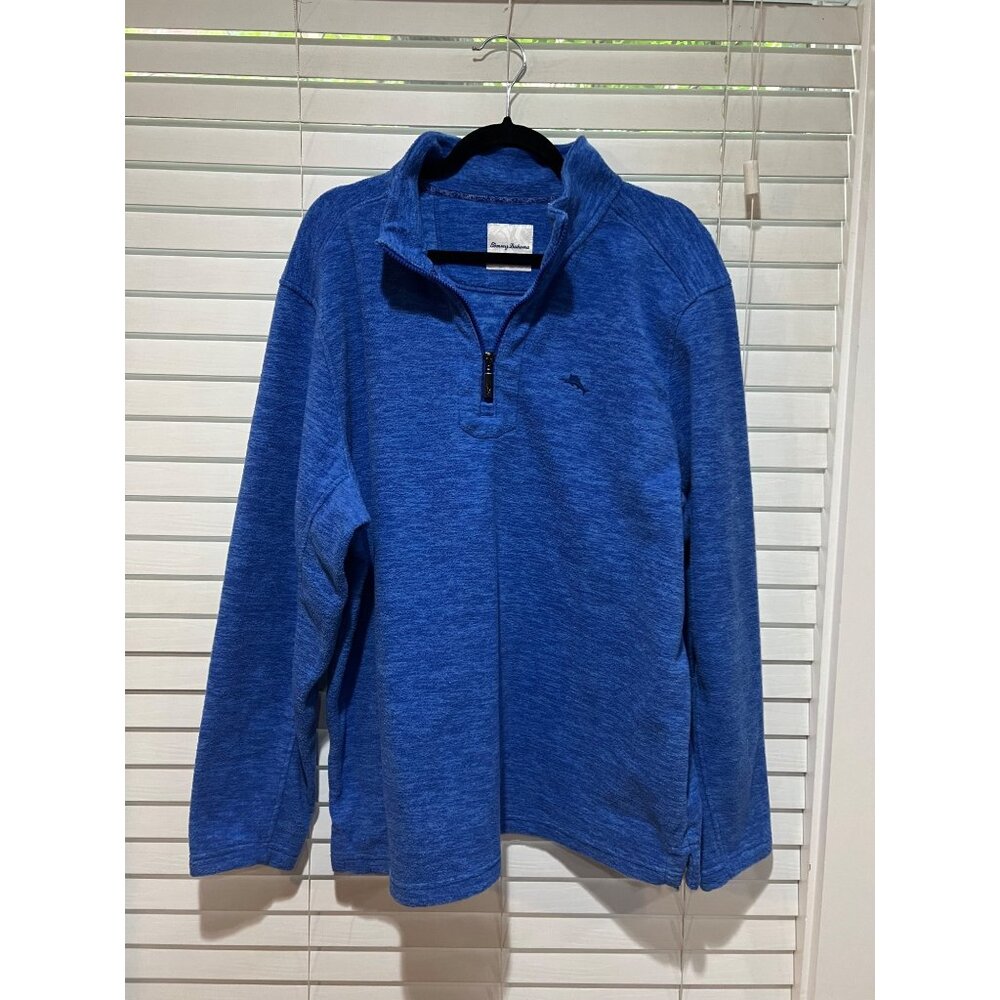 Tommy Bahama Half Zip Fleece Men's Sweater - Size XL